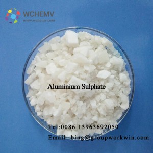 white granule aluminium sulphate for water treatment